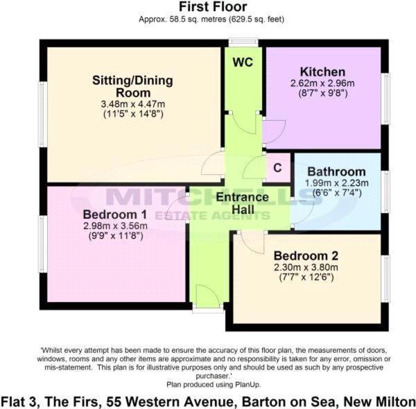 The Firs - Apartment Next To Beach & Forest - Pets Are Free بارتون أون سي المظهر الخارجي الصورة